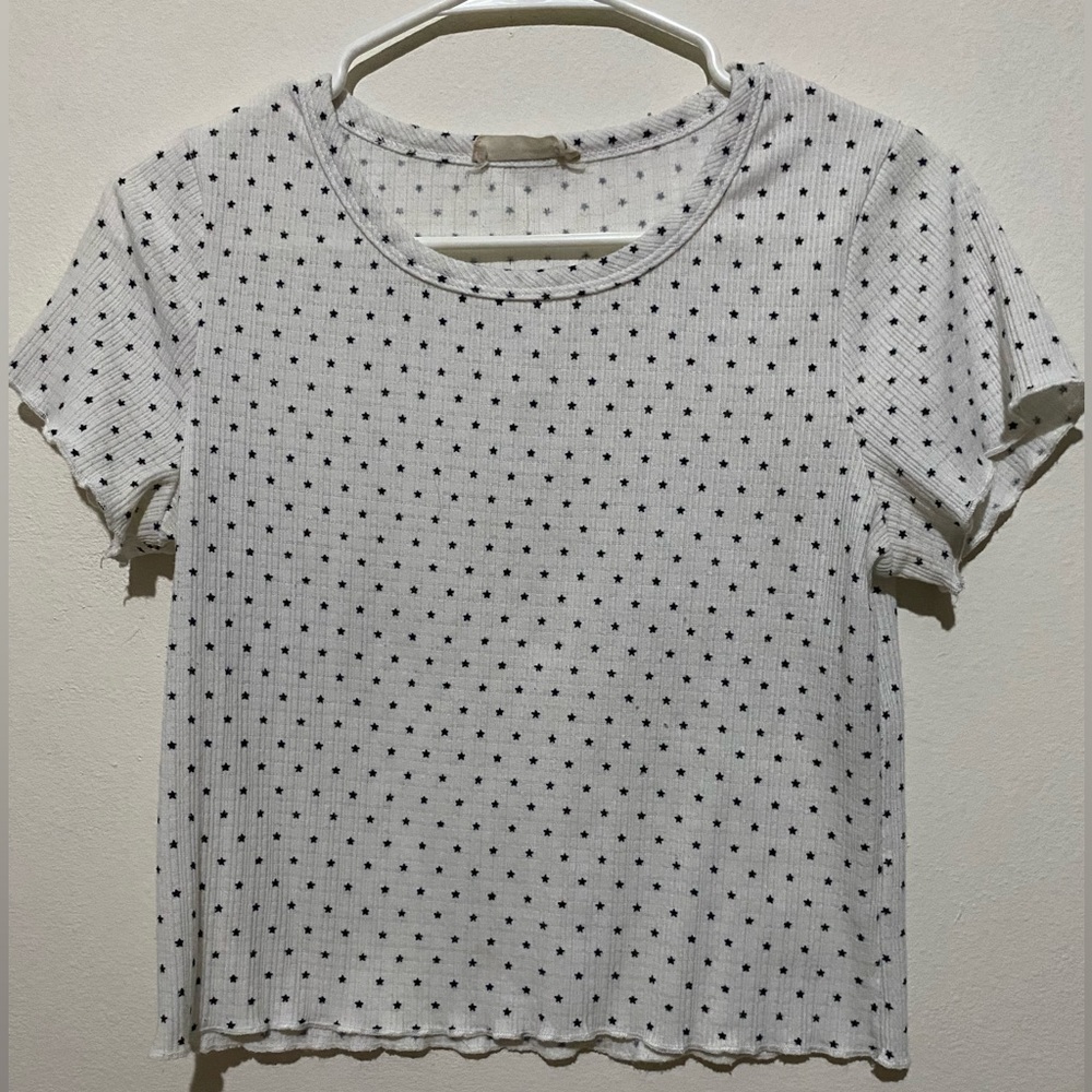 White with mini stars shirt!